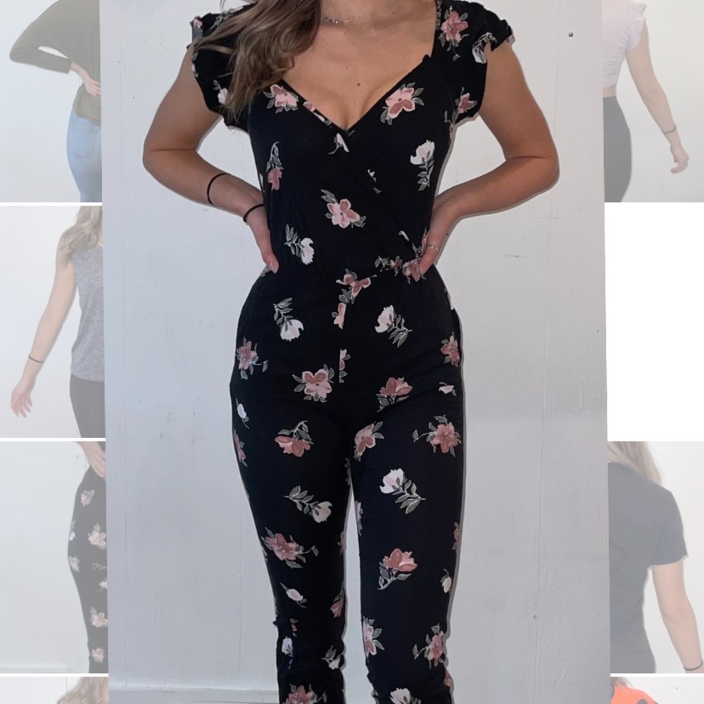 Floral Jumpsuit